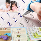 Reusable Magic ink copybook set (4 Book's + 3 Pen+ 10 Refill's )